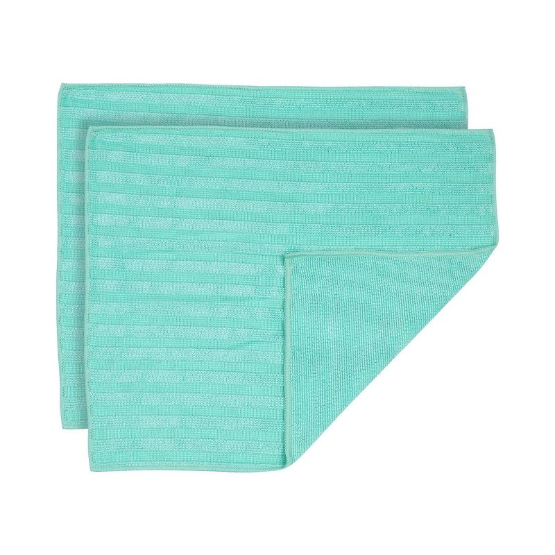 Casabella Infuse Bathroom Microfiber Cloths - 2pk