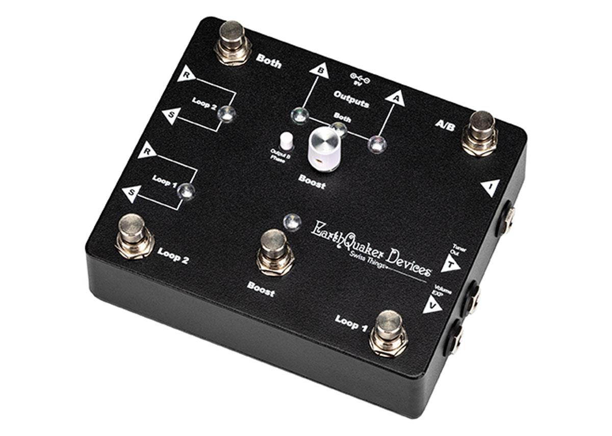 earthquaker devices swiss things guitar effects pedalboard reconciler