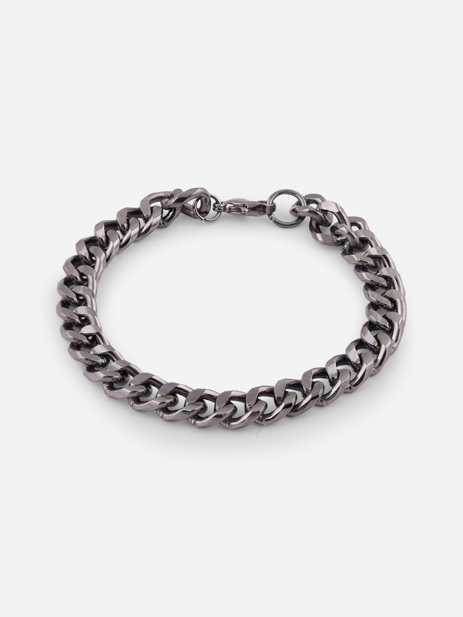The Bro Code Silver-Plated Chunky Chain Bracelet For Men