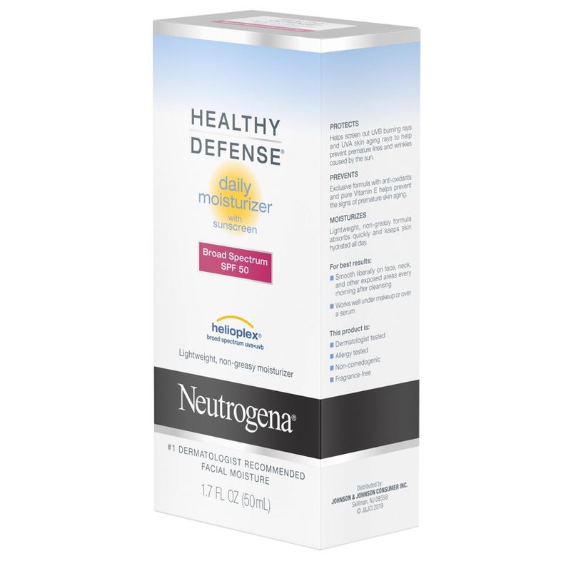 Neutrogena Healthy Defense Daily Face Moisturizer -SPF 50 - 1.7 fl oz
