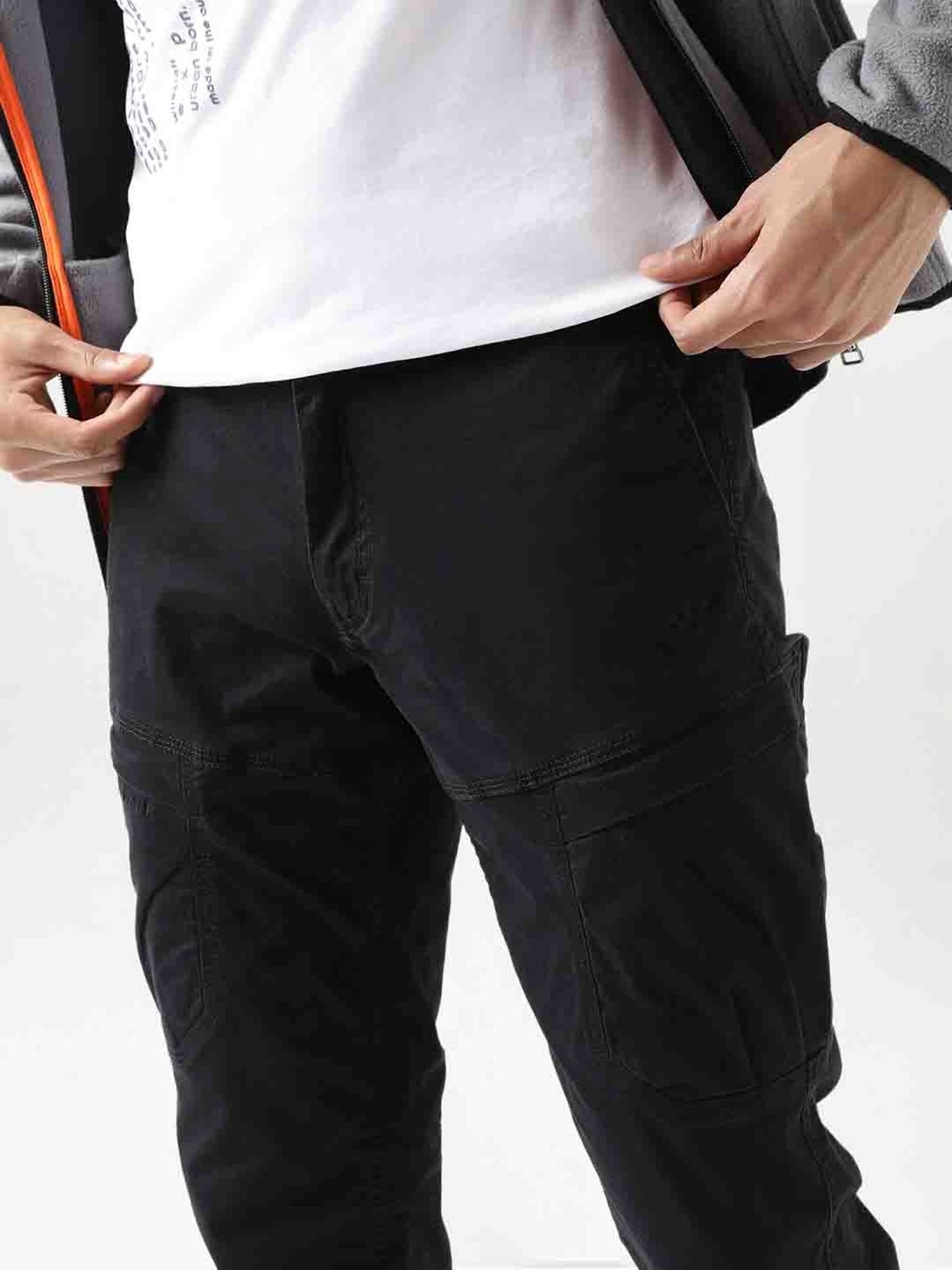 Wildcraft Black Regular Fit Trousers