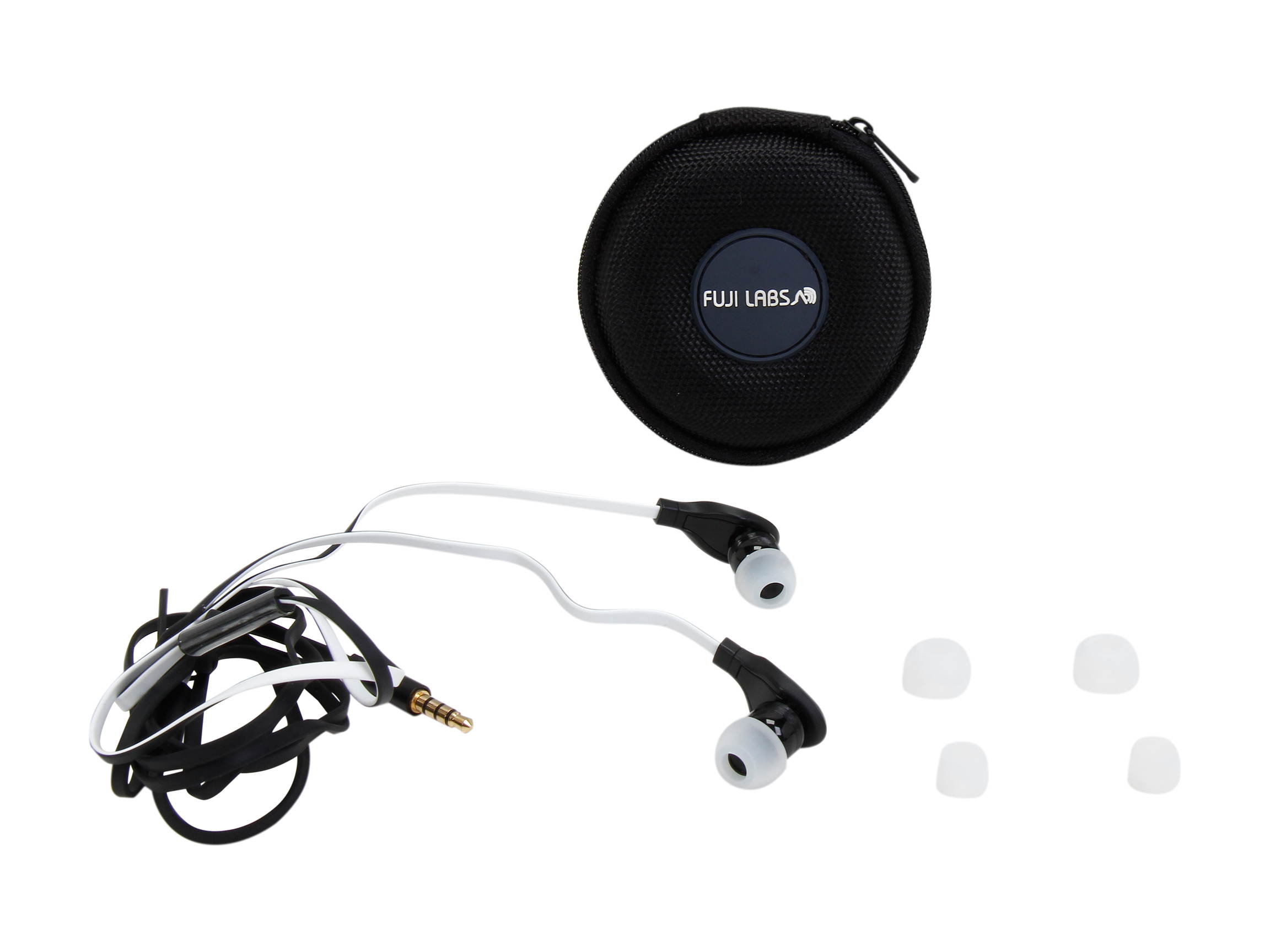 Fuji Labs Sonique SQ203 Designer In-Ear Headphones with In-line Mic