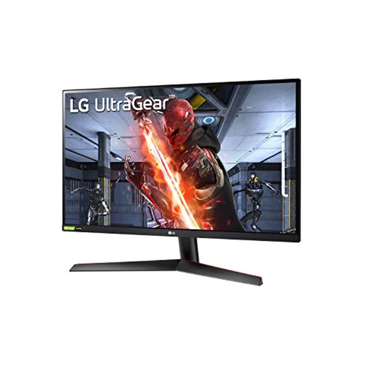 LG 27GN800-B 27 Inch Ultragear QHD (2560 x 1440) IPS Gaming Monitor with IPS 1ms (GtG) Response Time / 144Hz Refresh Rate and NVIDIA G-SYNC Compatible with AMD FreeSync Premium - Black (27GN800-B)