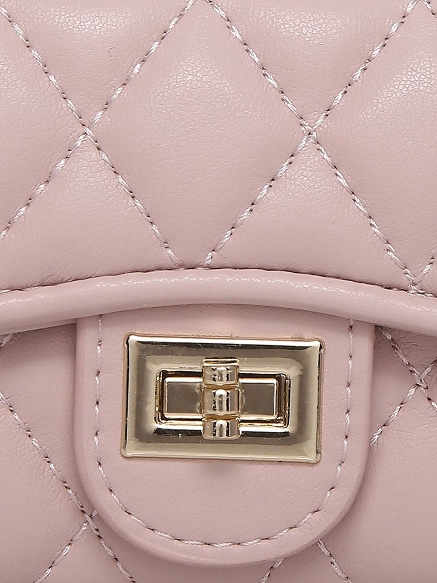 Inc.5 Pink PU Quilted Wallet