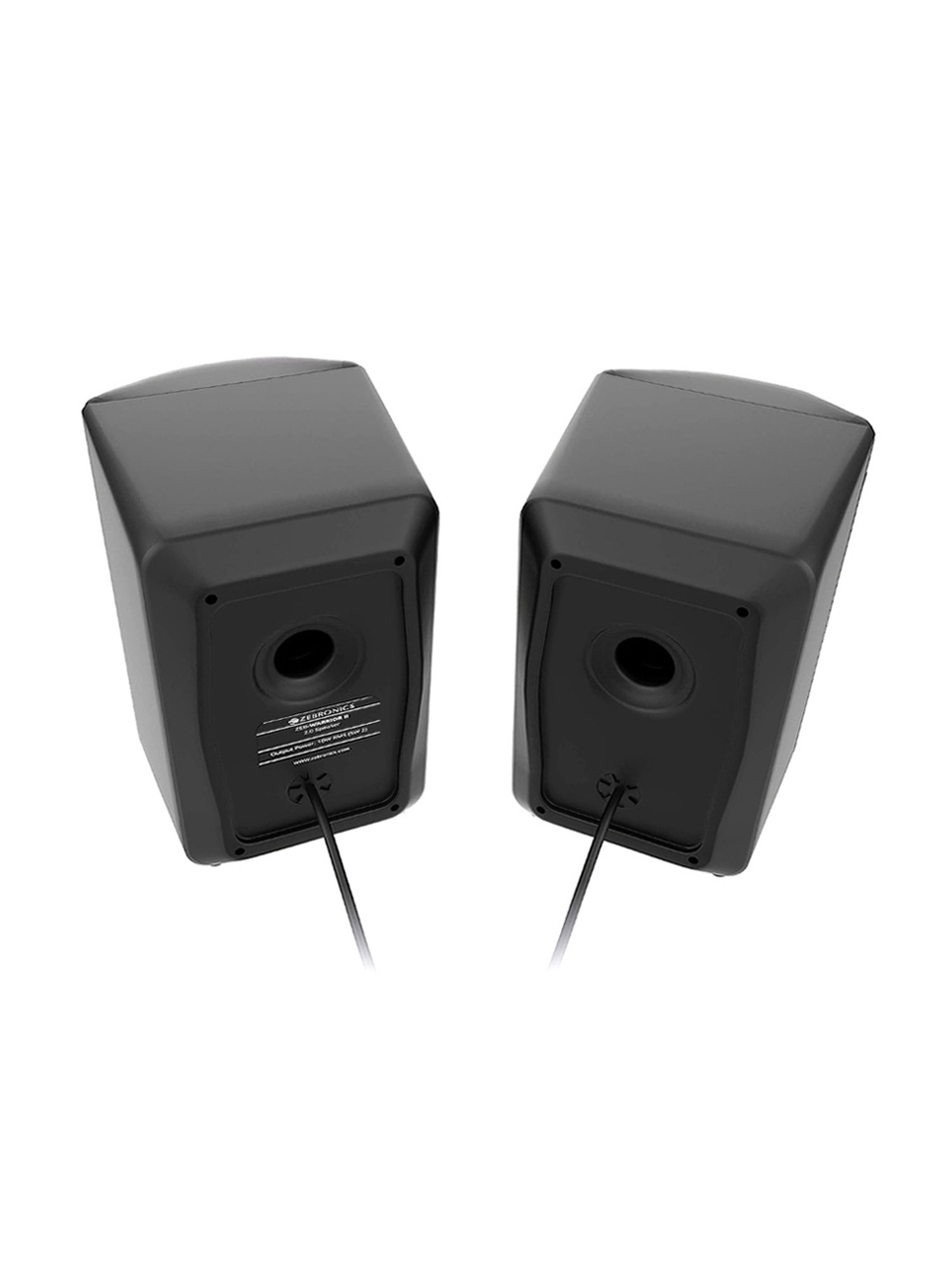 Zebronics Zeb-Warrior II 2.0 Channel 10W Speaker with RGB LED Lights (Black)