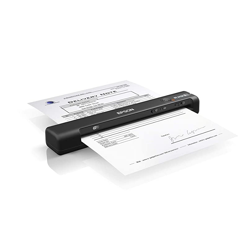 Workforce ES-60W Wireless Portable Sheet-fed Document Scanner for PC and Mac
