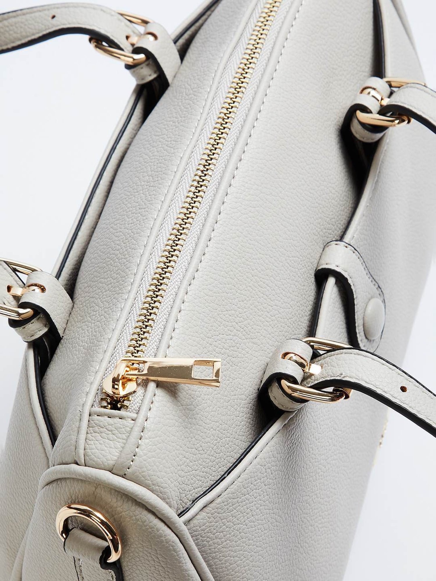 Code by Lifestyle Grey Textured Handbag