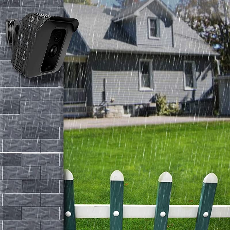 Silicone Skin for Blink XT2/XT Camera - [3 Pack] Premium Silicone UV Weather Resistant Protective and Camouflaged Case Cover for Blink XT2 & XT Home Security Indoor Outdoor Camera - Black