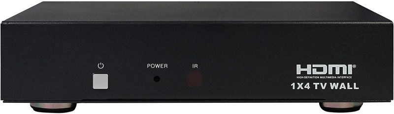 A-NeuVideo ANI-VW 1x4 HDMI Video Wall Scaler Splitter with Looping Output (Cascadable)