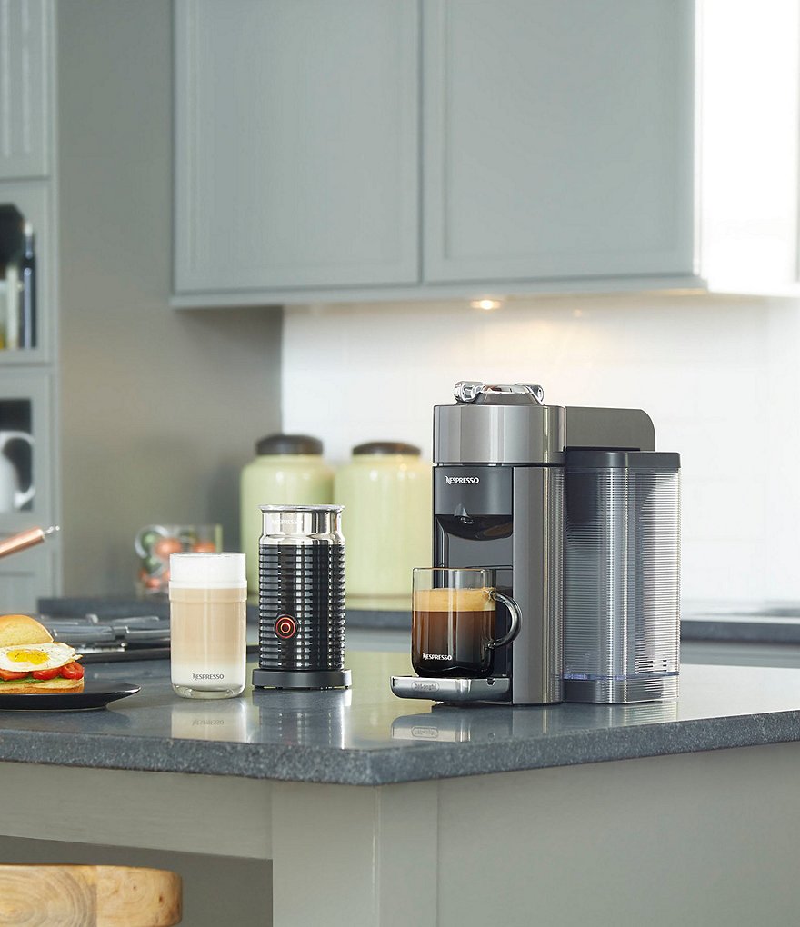 Nespresso by Delonghi VertuoLine Evoluo Grey Bundle Coffee Maker