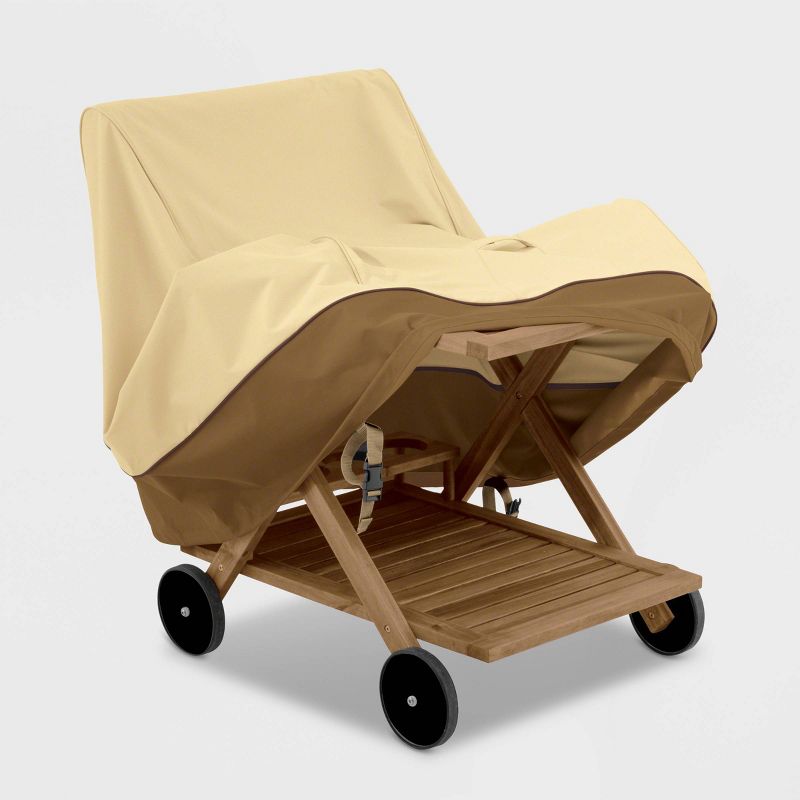 Veranda Single Handle Bar Cart Cover Light Beige L - Classic Accessories