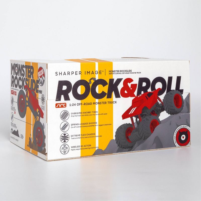 Sharper Image RC Monster Rockslide 1:24 Scale - Red and White