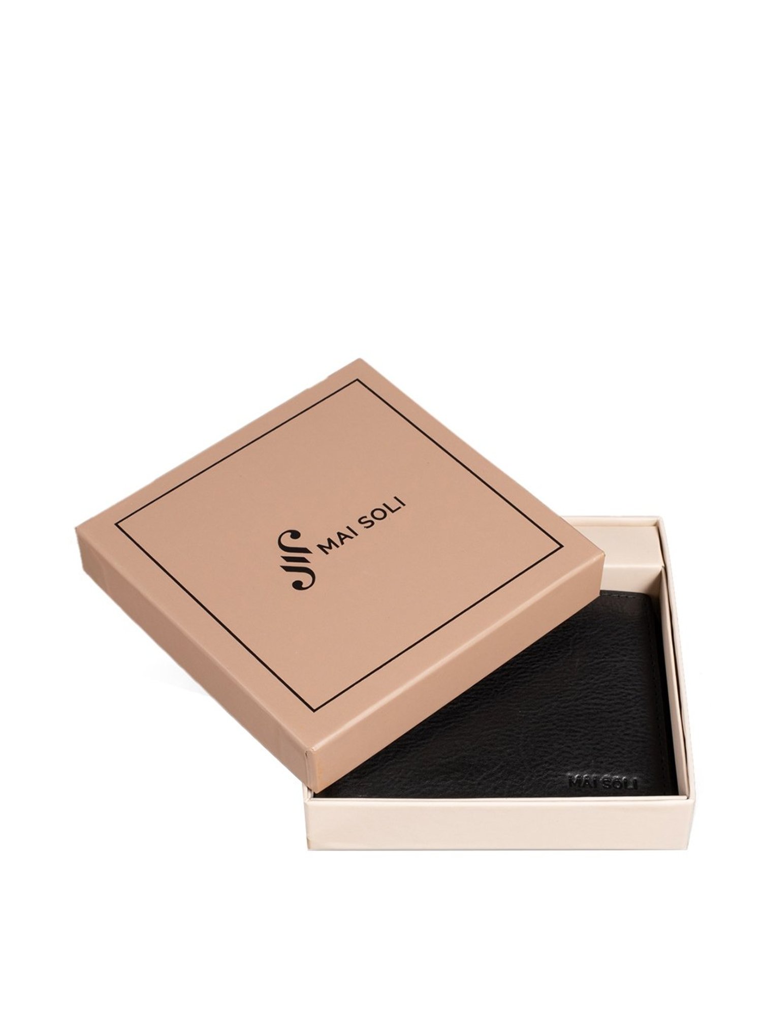 Mai Soli Vintage Leather Bi-Fold Wallet for Men