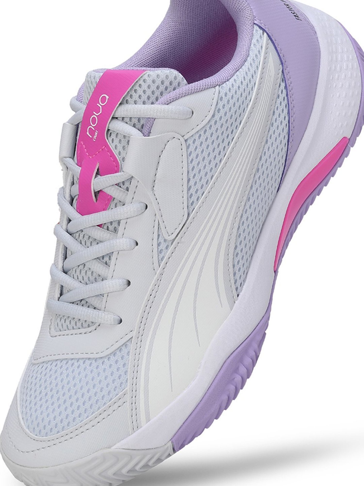 Puma Women's NOVA Grey Indoor Court Shoes