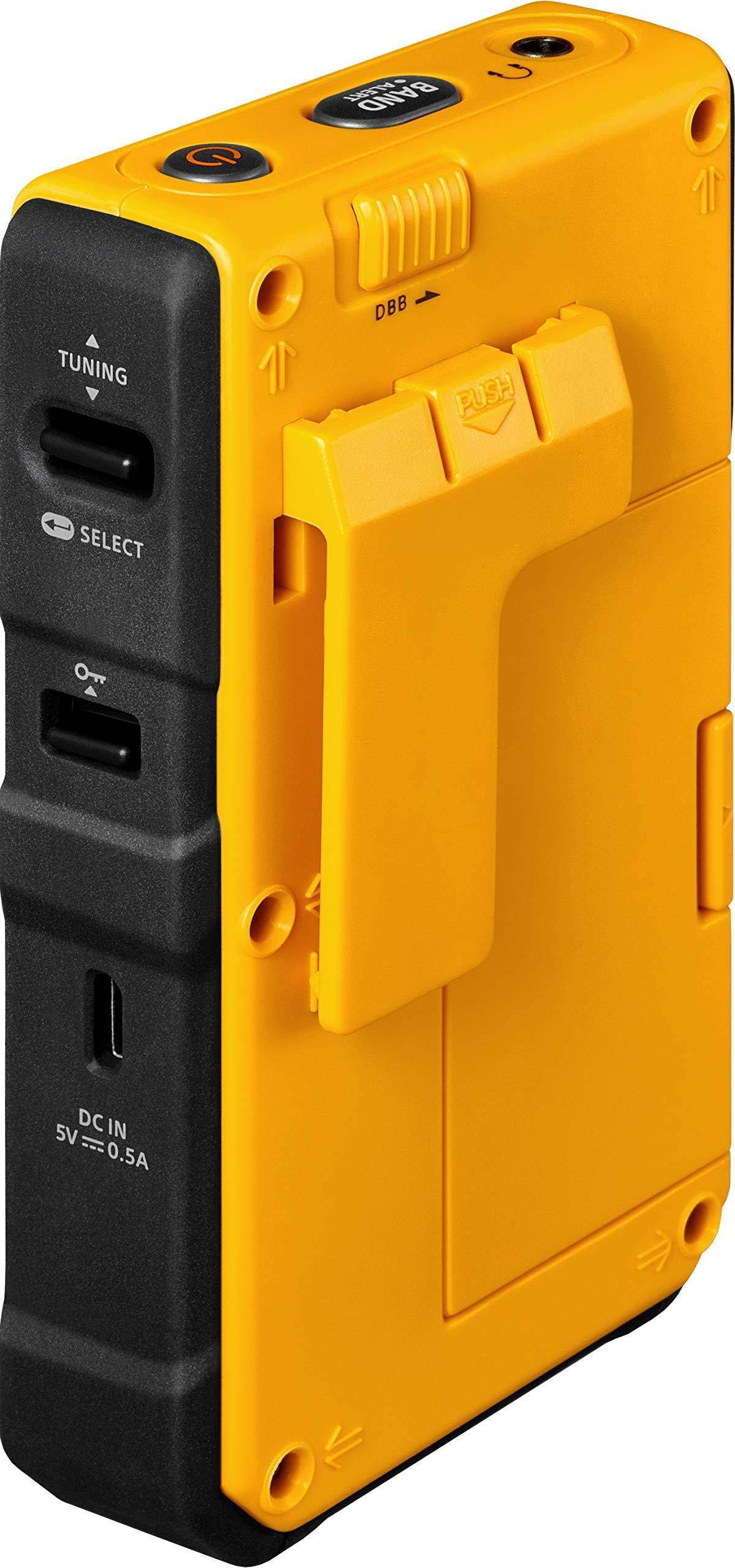 Sangean - DT-800YL - Sangean DT-800YL Weather & Alert Radio - with Weather Disaster, Child Abduction Emergency (Amber