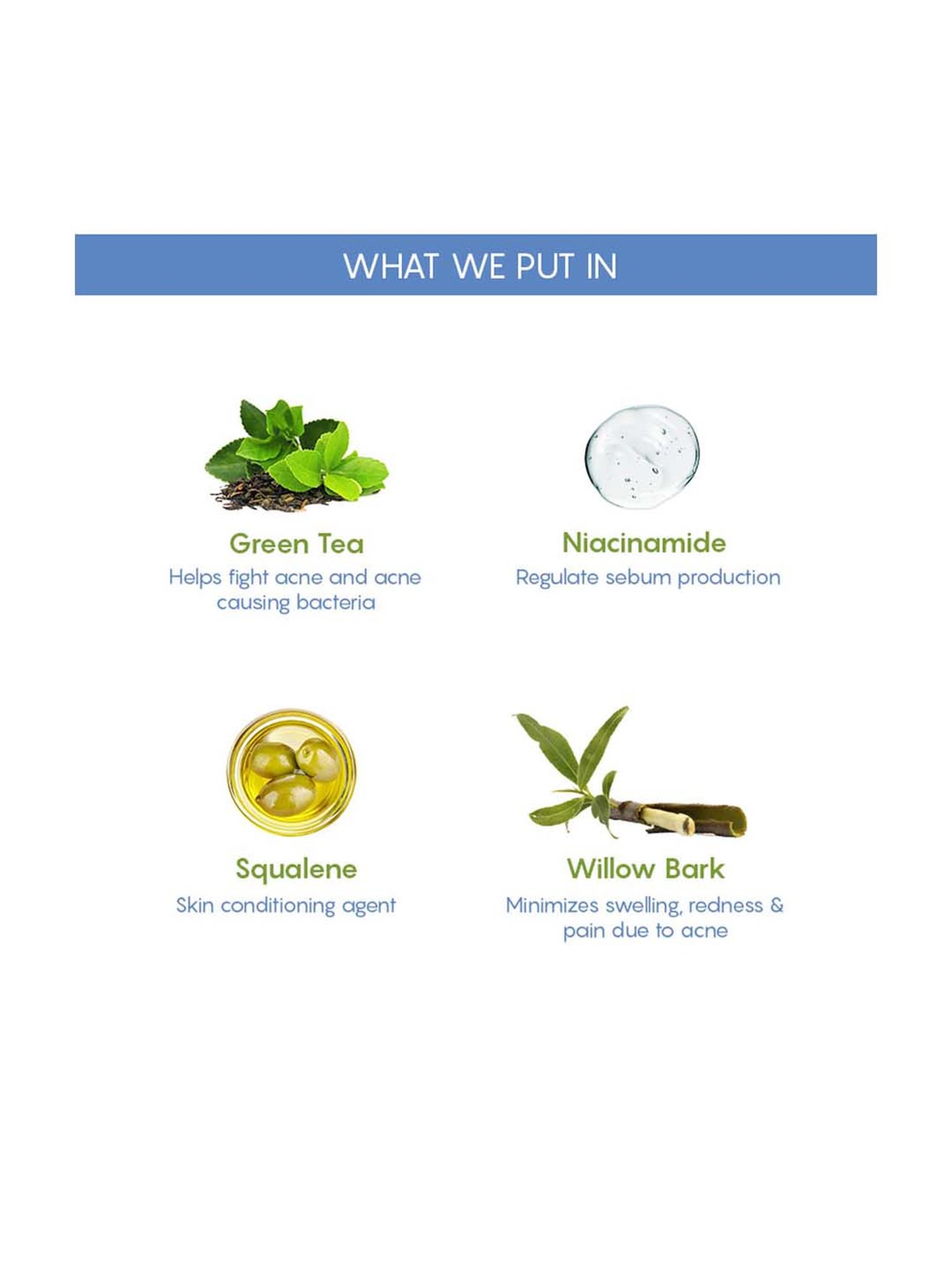 The Moms Co. Natural Green Tea Face Cream with Mono Carton - 50 gm