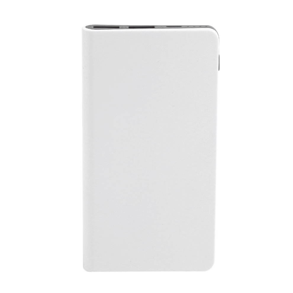 Compact Size QC2.0 8000MAH Plastic Shell Mobile Phone Power Bank Portable Charger Battery Bank For Iphone White/Black,white