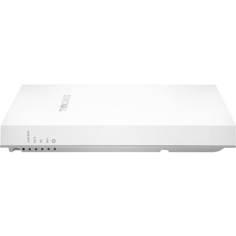 SonicWall SonicWave 224w IEEE 802.11ac 1.24 Gbit/s Wireless Access Point - 2.40 GHz, 5 GHz - MIMO Technology - 6 x Network (RJ-45) - PoE Ports