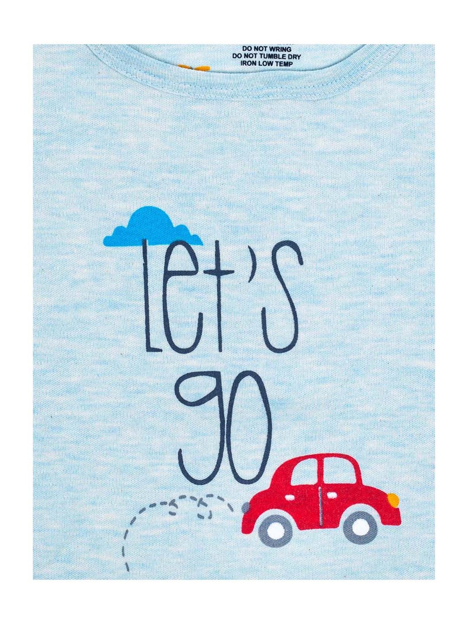 Mee Mee Boys Blue Printed Top & Joggers