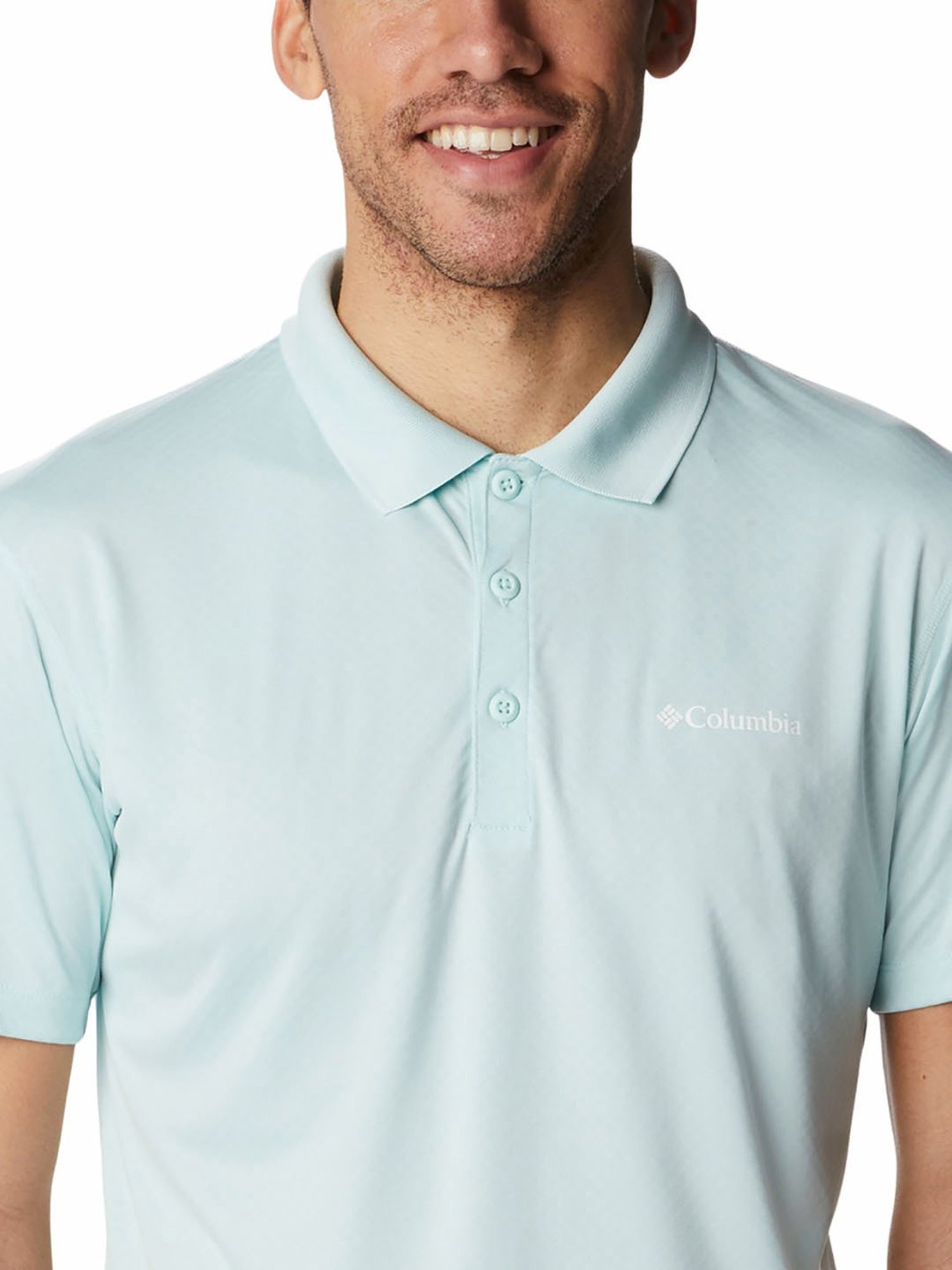 Columbia Men Green Zero Rules Polo Shirt