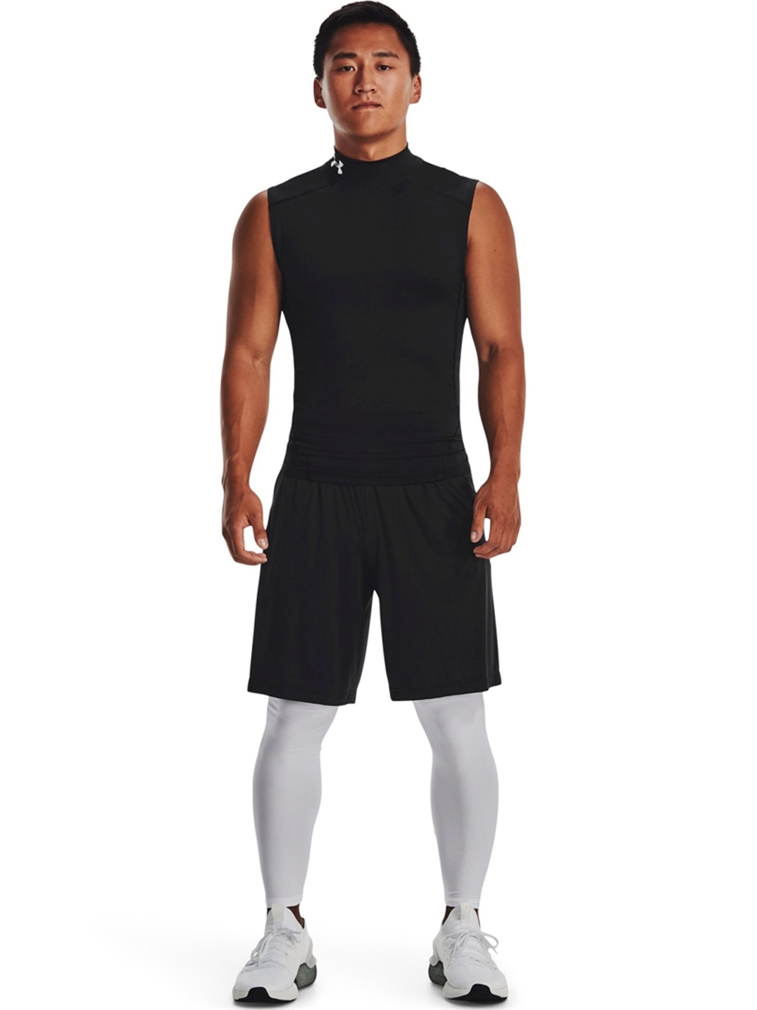 Under Armour Black Skinny Fit Tank Tee