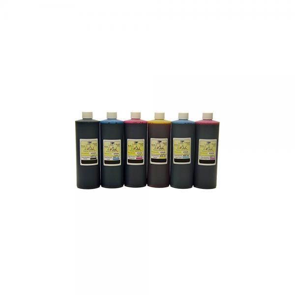 InkOwl Fade Resistant Ink for EPSON printers using Claria ink (6x500mL)