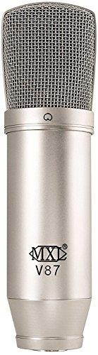 MXL V87 Low Noise Condenser Mic w/ Shockmount & Pop Filter