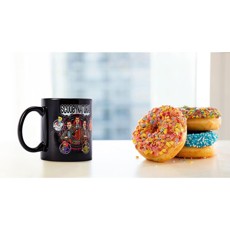 Just Funky Supernatural & Scooby-Doo Mashup "Scoobynatural" Coffee Mug | Holds 11 Ounces