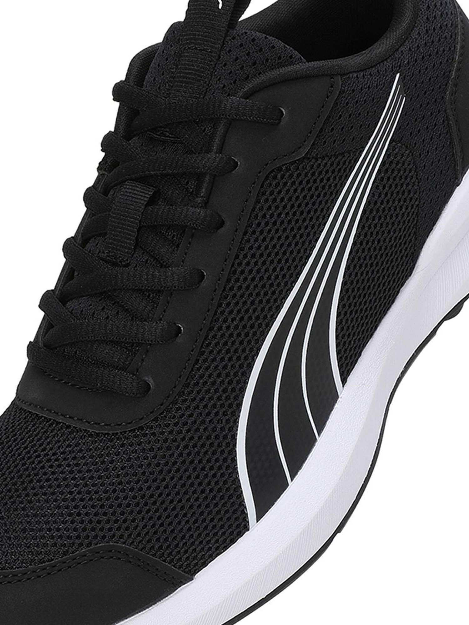 Puma Kids Kruz Profoam Black Running Shoes
