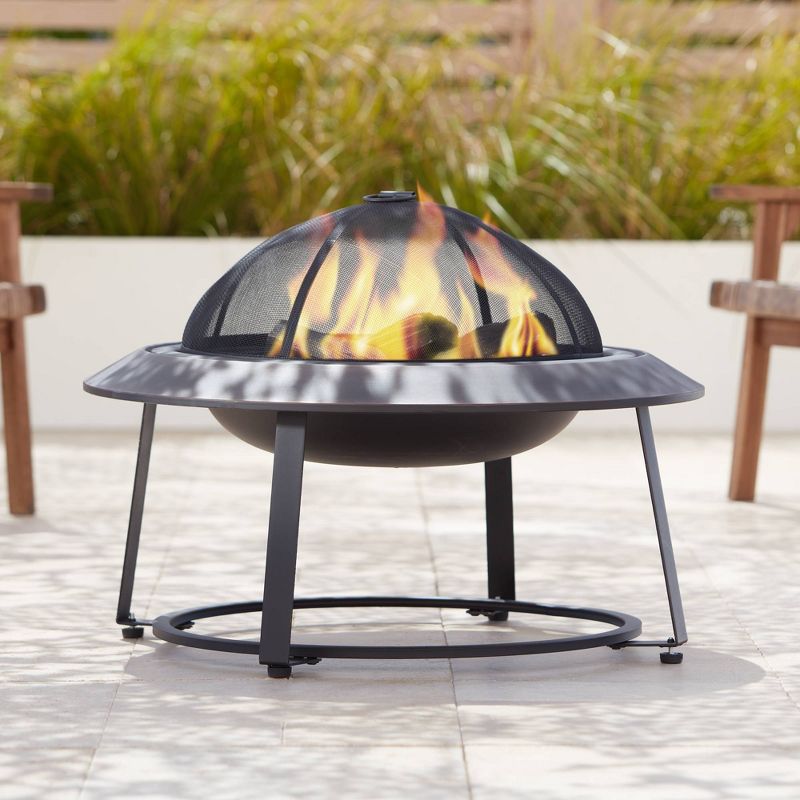 13" Terrazzo Propane Tabletop Fireplace - Beige - Project 62™