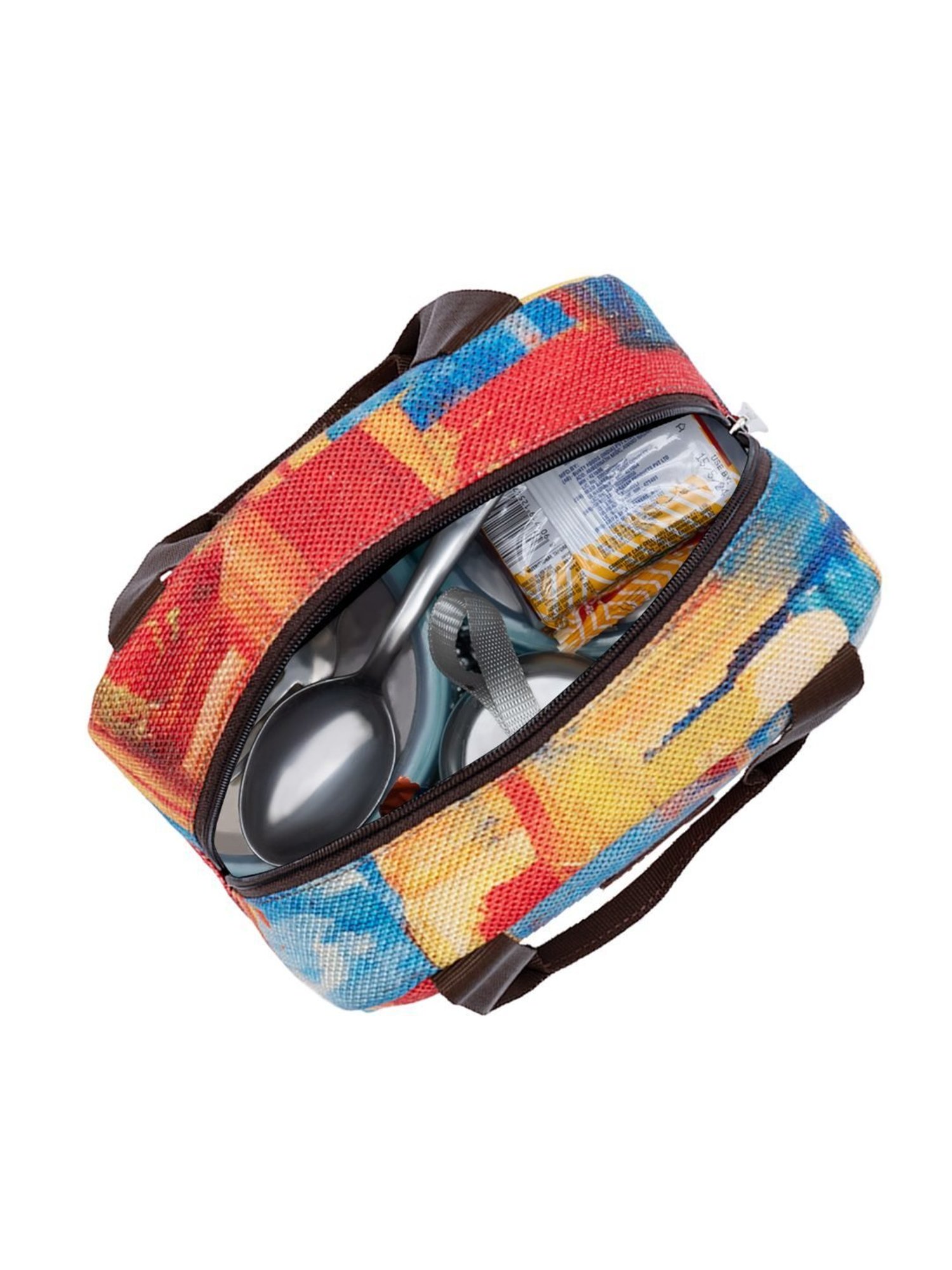 ZOUK Multicolor Printed Lunch Bag