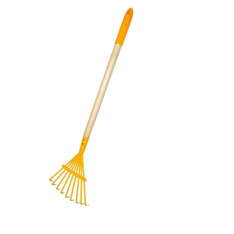 Kids Garden Tools Set, Rake, Spade, Hoe and Leaf Rake -Justforkids