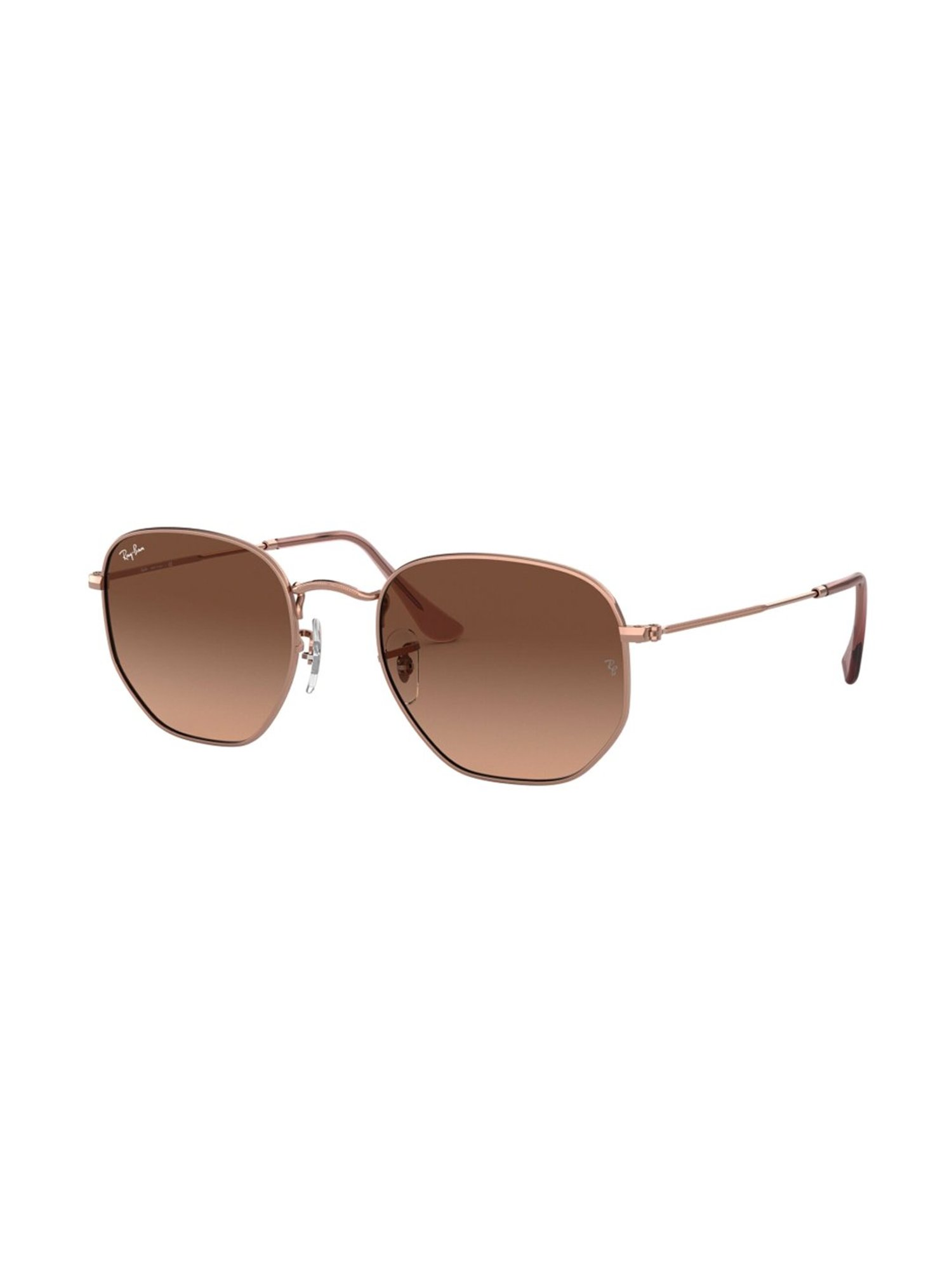RAY-BAN Unisex Gradient Brown Lens Irregular Sunglasses - 0RB3548N9069A551