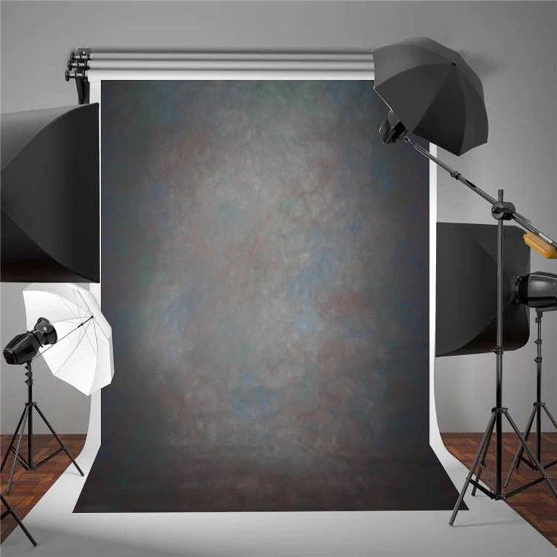 5x7FT Retro Black wall Thin Vinyl Photography Background For Studio Photo Props Photographic Backdrops cloth 210 x 150cm