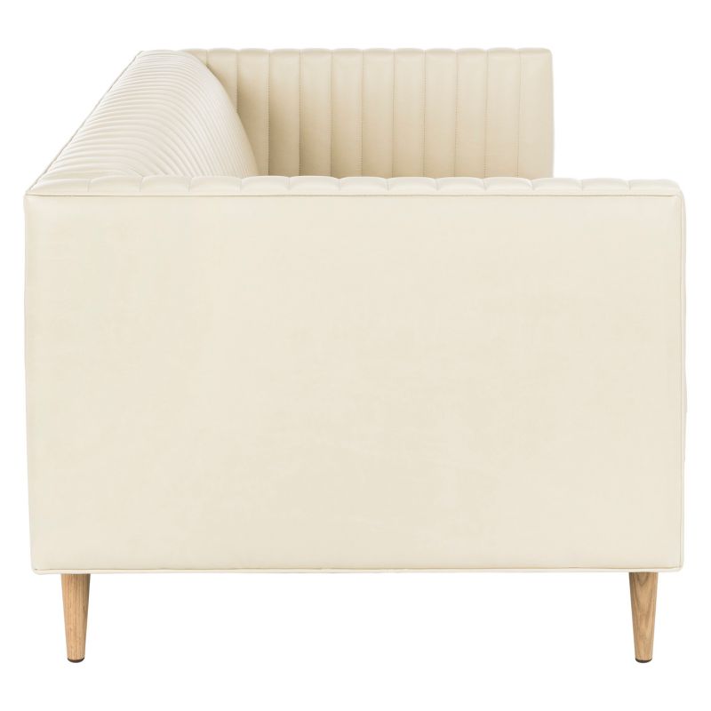 Byron Faux Leather 2 Seater Reclining Loveseat Dark Brown - Baxton Studio