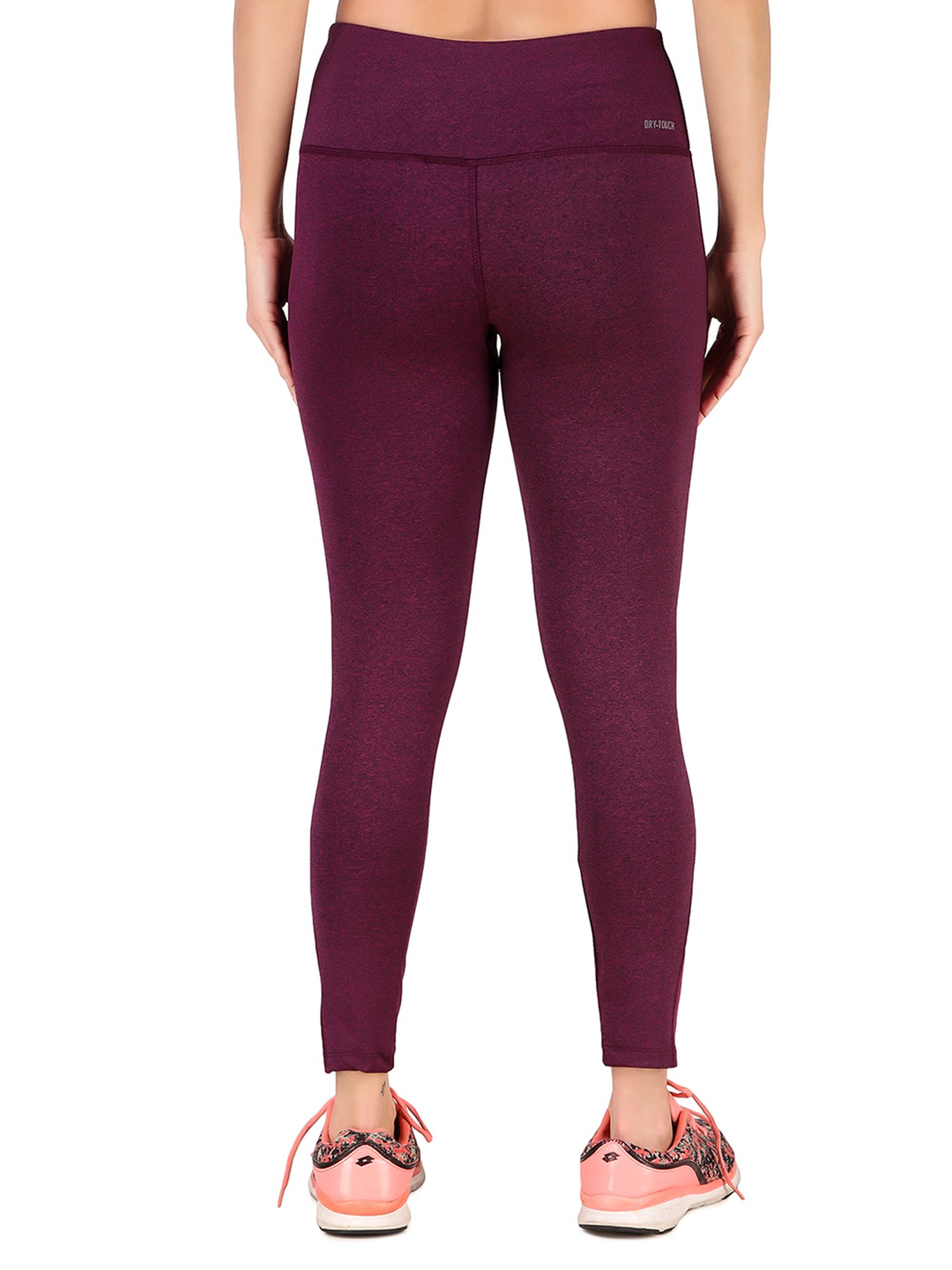 Vector X Wine Regular Fit High Rise Tights