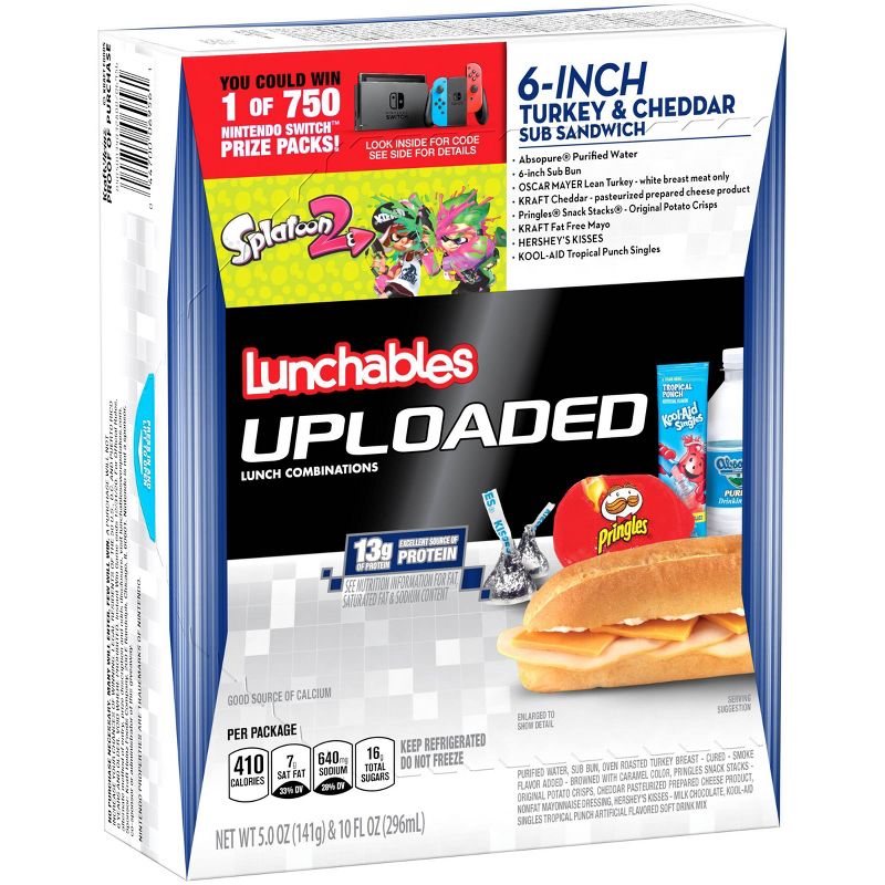 Oscar Mayer Lunchables Turkey Cheddar Sub - 15oz