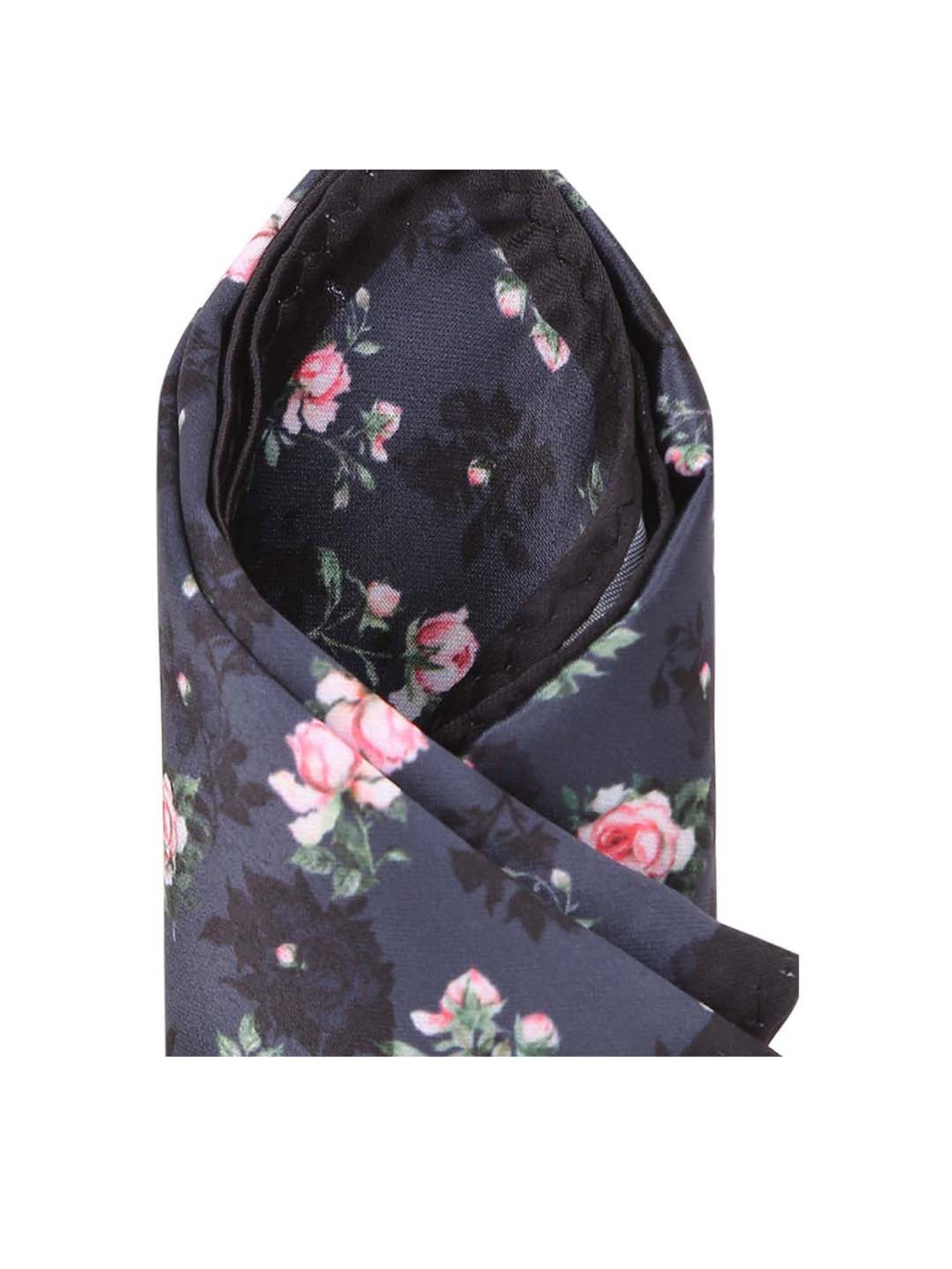 CHOKORE Brown and Yellow Plaid Pocket Square