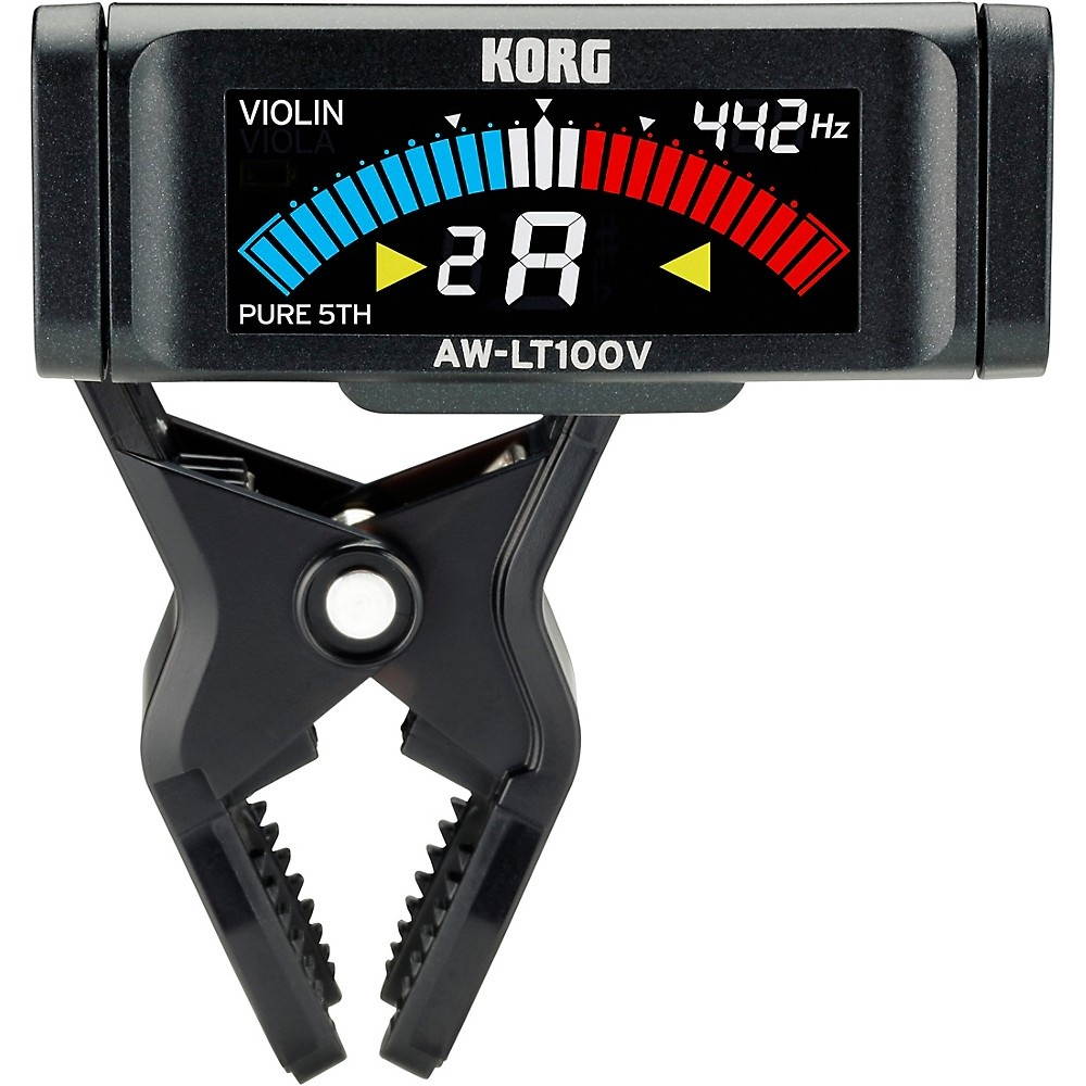 Korg Clip-On Violin Tuner Black