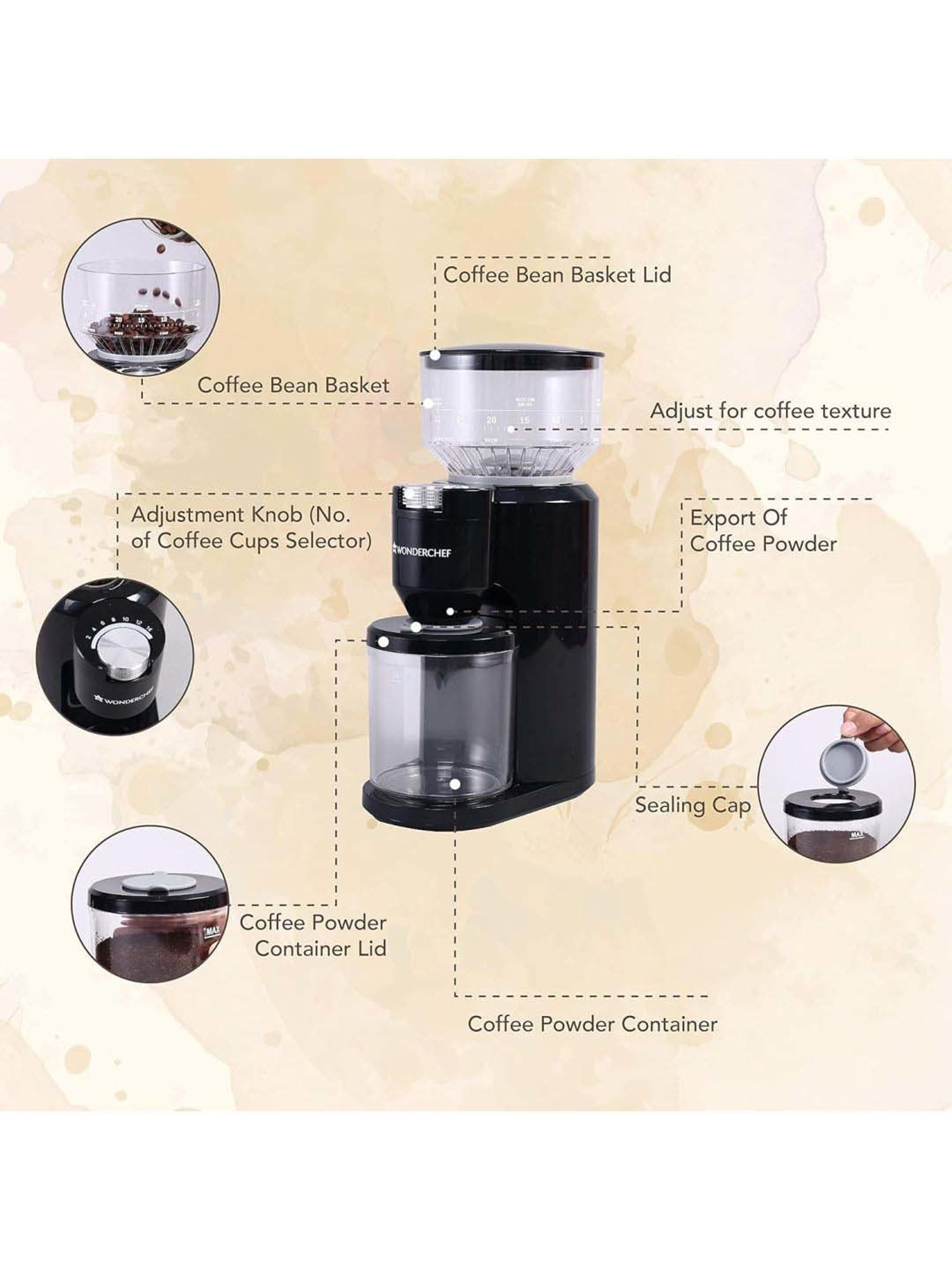 Nespresso Vertuo Plus  Coffee and Espresso Machine by De'Longhi with Aeroccino, Red