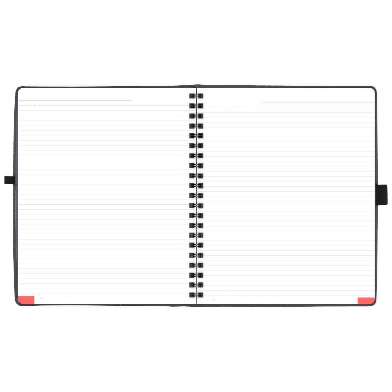 Professional Spiral Subject Notebook Wirebound - Gray - AT - A - GLANCE