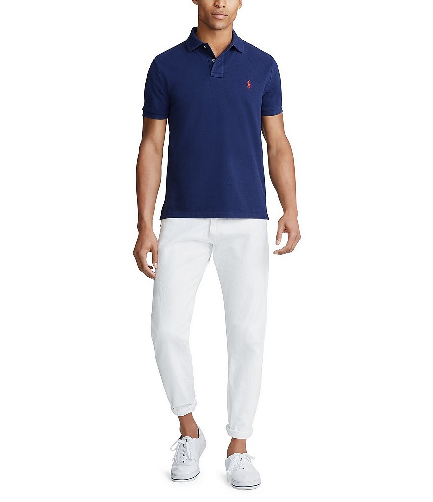 Polo Ralph Lauren Classic-Fit Solid Mesh Polo Shirt