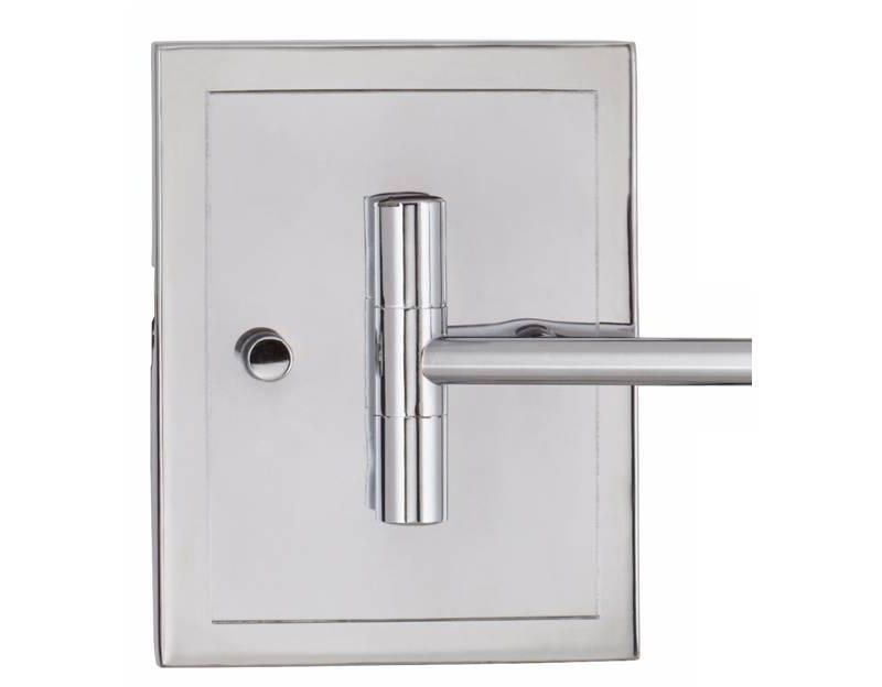 Barnes and Ivy Modern Swing Arm Wall Lamp Antique Brass Plug-In Light Fixture Taupe Fabric Bell Shade Bedroom Living Room Reading