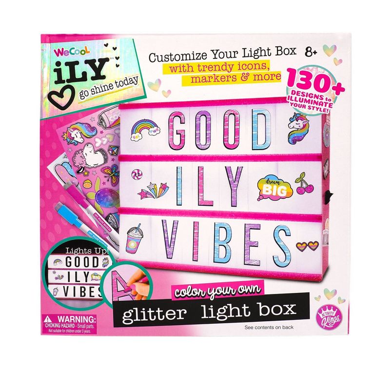 Activity Kings iLY DIY Glitter Light Box