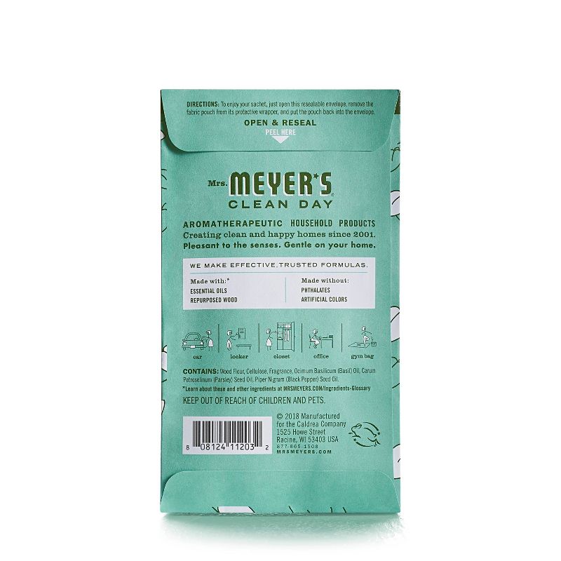 Mrs. Meyer's Basil Scent Sachet