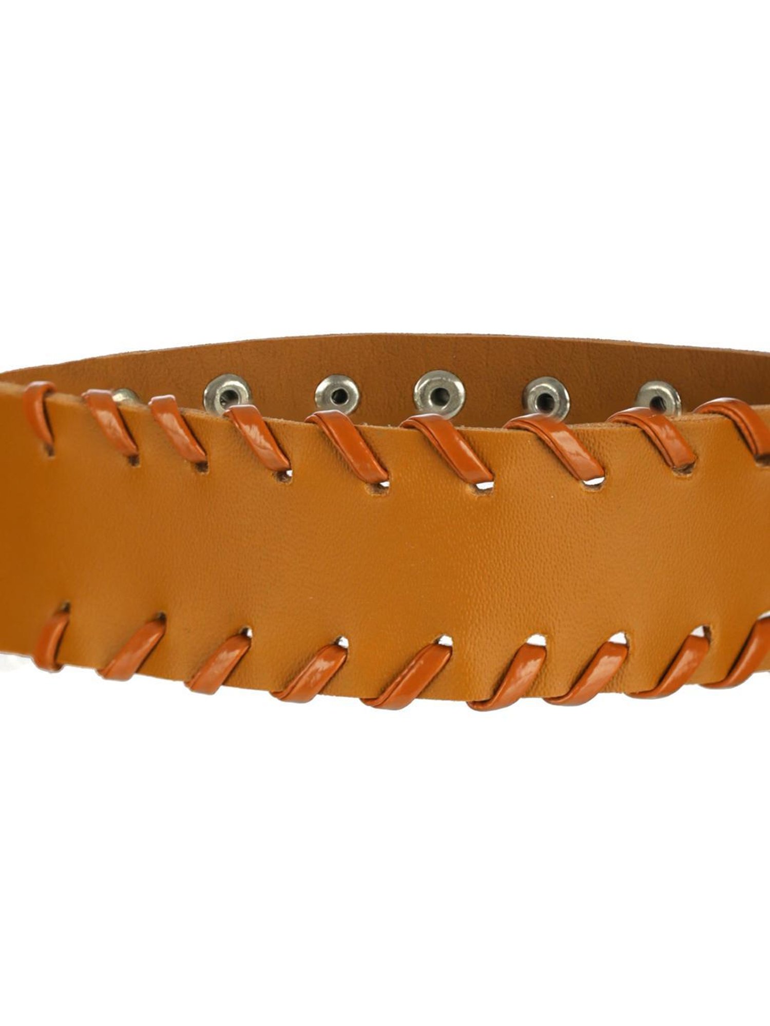 Bold by Priyaasi Brown PU Wraparound Bracelet for Men