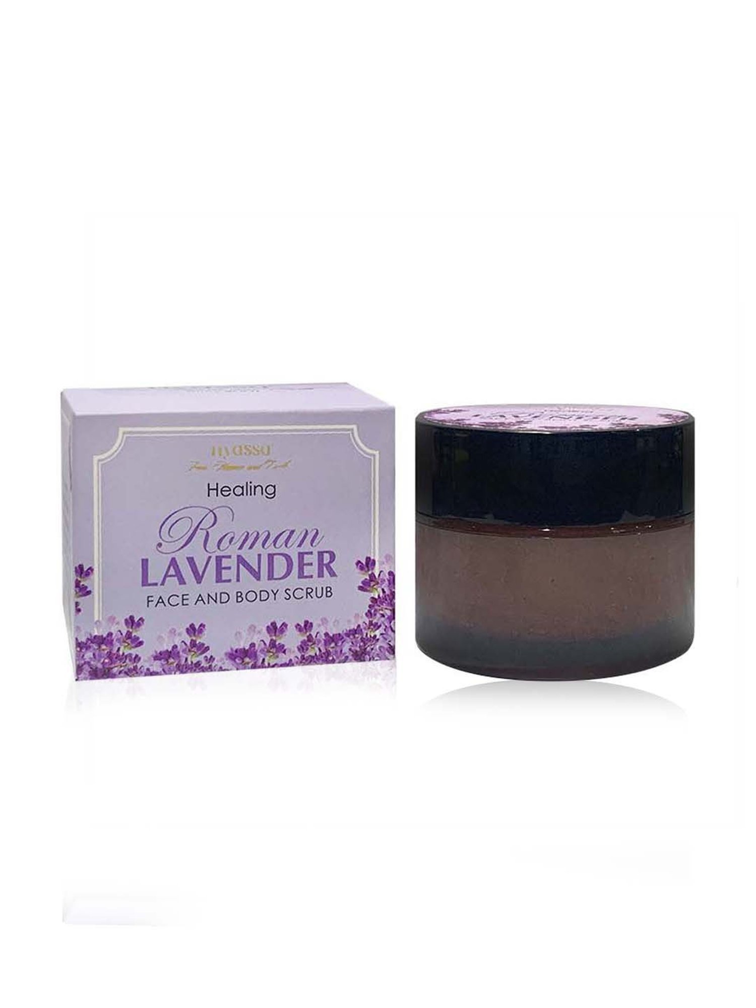 Nyassa Roman Lavender Face and Body foaming scrub - 35 gm