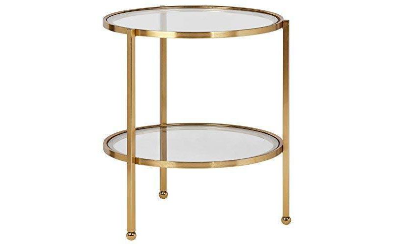 Addison Side Table Gold - Adore Decor