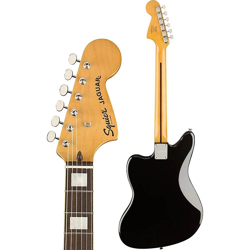 Squier Classic Vibe '70s Jaguar Electric Guitar Black