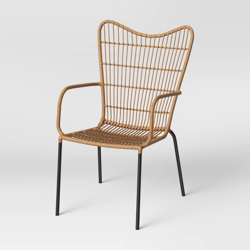 Wingback Patio Accent Chair - Natural - Opalhouse™